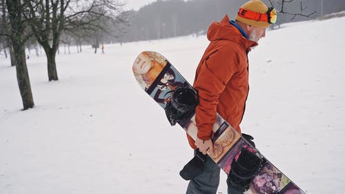 有关下雪, 冬季, 冬季夹克的免费素材视频