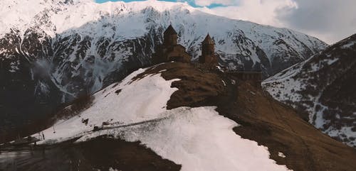 有关冬季, 城堡, 大雪覆盖的免费素材视频