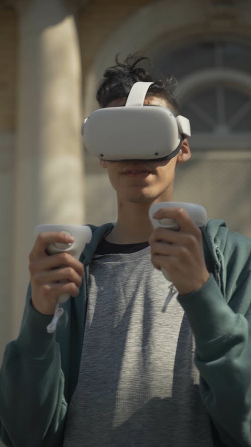 有关oculus quest 2, 可携式, 垂直视频的免费素材视频