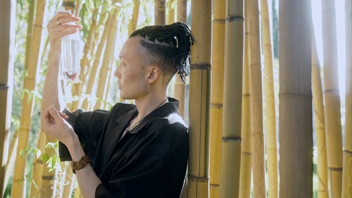 有关侧面图, 和服, 严肃的免费素材视频