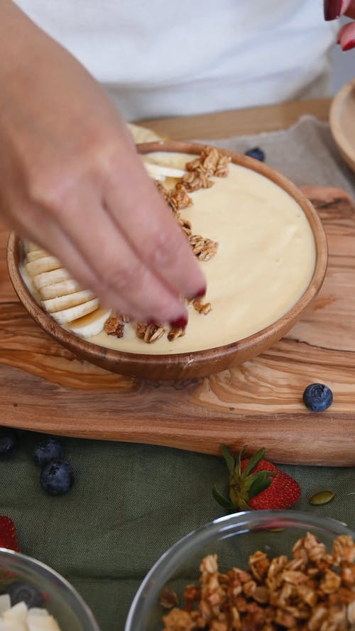 有关健康食品, 垂直视频, 手的免费素材视频