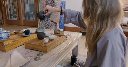 有关倾注, 茶, 茶具的免费素材视频