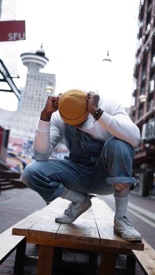 有关（顶部有小羊毛球的）羊毛帽子, 位置, 信心的免费素材视频