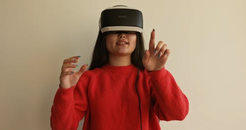 有关3C用品, VR, 女人的免费素材视频