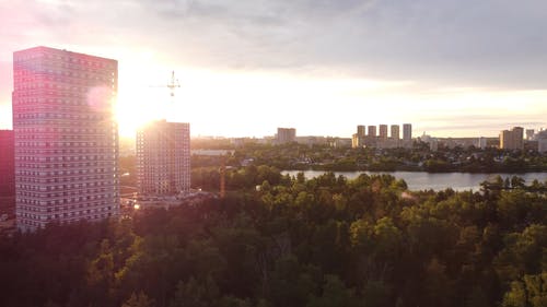 有关城市, 基础设施, 太阳的免费素材视频