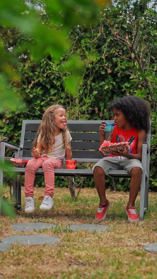 有关一起, 儿童, 公园的免费素材视频