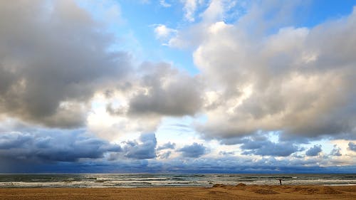 有关天性, 天空, 岸边的免费素材视频