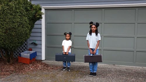 有关一起, 套子, 姐妹的免费素材视频