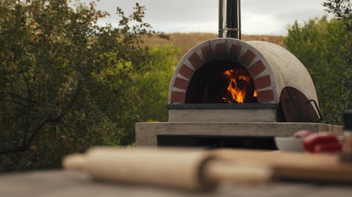有关壁炉, 户外, 披萨烤箱的免费素材视频