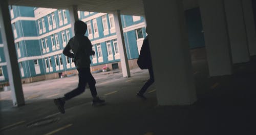 有关休闲装, 停车场, 列的免费素材视频