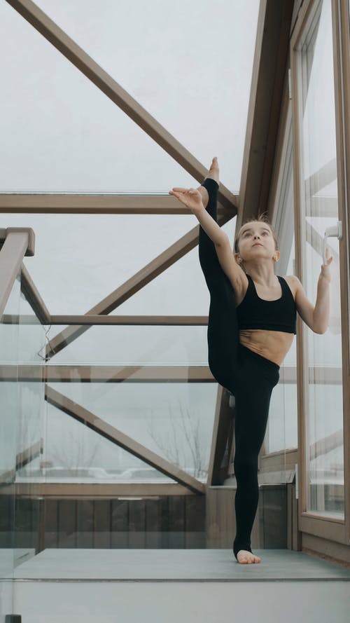 有关伸展, 儿童, 全身的免费素材视频