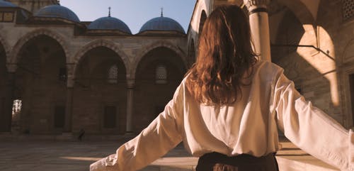 有关女人, 後视图, 日光的免费素材视频