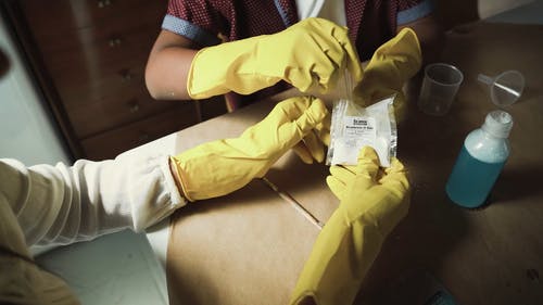 有关实验, 手, 手套的免费素材视频