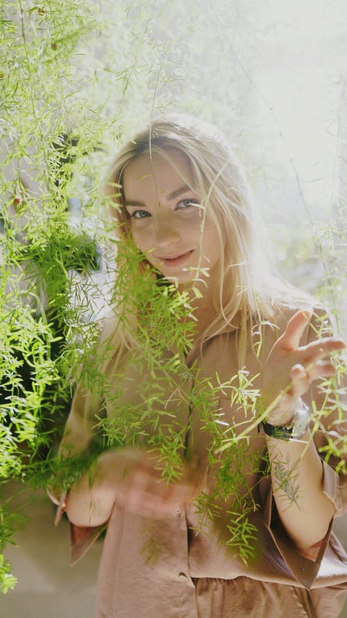 有关垂直视频, 太阳眩光, 女人的免费素材视频