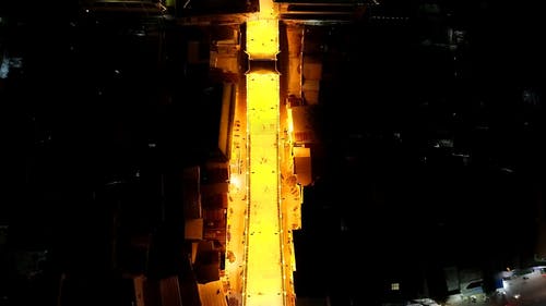 有关在晚上, 城市, 屋顶的免费素材视频