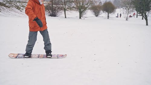 有关冬季, 冬季夹克, 冬季运动的免费素材视频