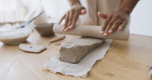 有关制陶工人, 创建, 嗜好的免费素材视频