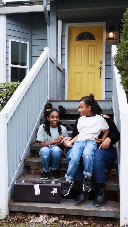 有关垂直视频, 女人, 孩子的免费素材视频