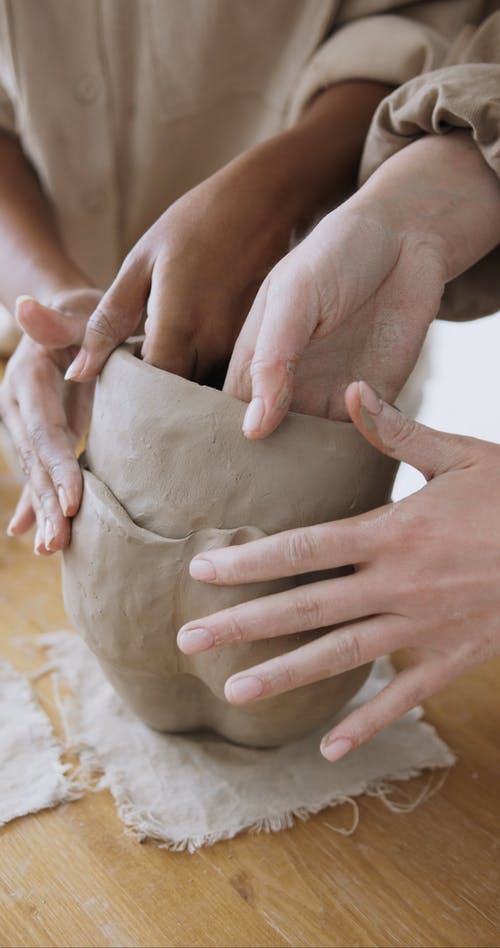 有关制陶工人, 嗜好, 垂直视频的免费素材视频