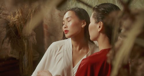 有关一对, 和服, 女同志的免费素材视频