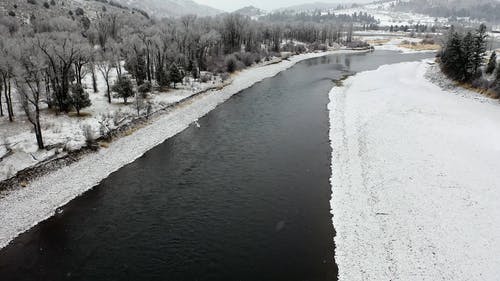 有关下雪的天气, 冬季, 冰的免费素材视频