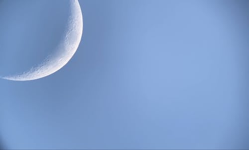 有关天文学, 天月亮, 新月的免费素材视频