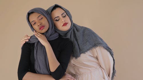 有关一起, 女性, 当代伊斯兰教的免费素材视频