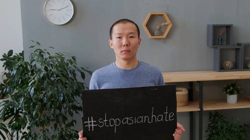 有关井字号, 人, 停止亚洲仇恨的免费素材视频