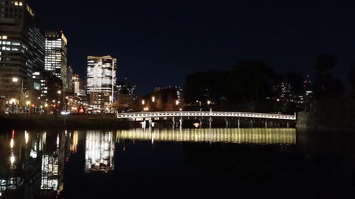 有关人行天桥, 低角度拍摄, 固定镜头的免费素材视频