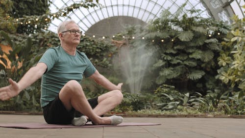 有关padmasana, 人, 人物的免费素材视频