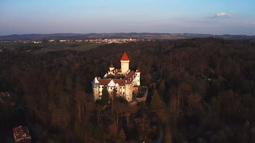 有关城堡, 捷克共和国, 树木的免费素材视频