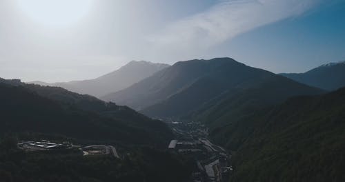 有关天性, 天空, 山的免费素材视频