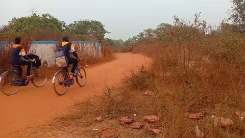 有关加尔各答, 印度, 单车骑士的免费素材视频