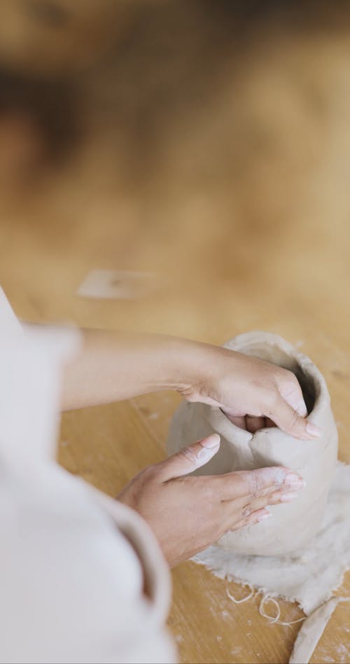 有关制陶工人, 创建, 嗜好的免费素材视频