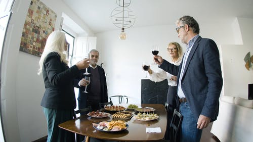 有关一群人, 乾杯, 女性的免费素材视频