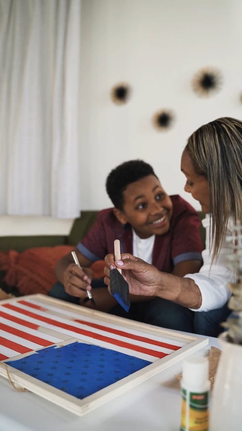 有关儿子, 妈妈, 学习的免费素材视频