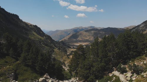 有关山, 山谷, 岩石的免费素材视频