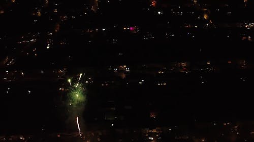有关城市, 城市的灯光, 晚上的免费素材视频