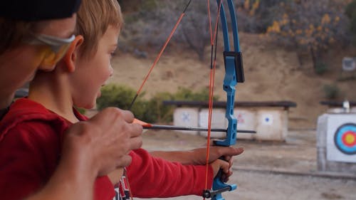 有关人, 射箭, 年轻的免费素材视频