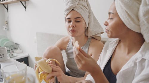 有关一对, 吃, 咖啡的免费素材视频