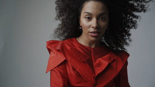 有关个性, 女人, 工作室拍摄的免费素材视频