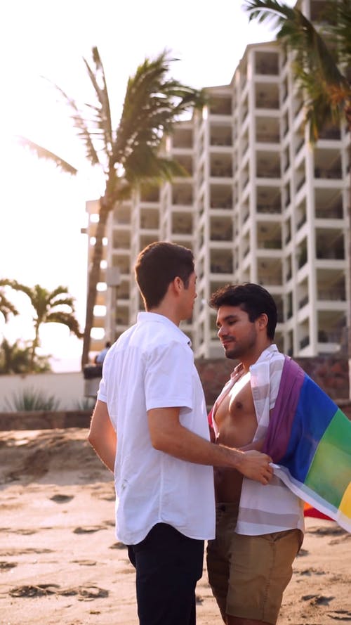 有关lgbt标志, 一对, 一起的免费素材视频