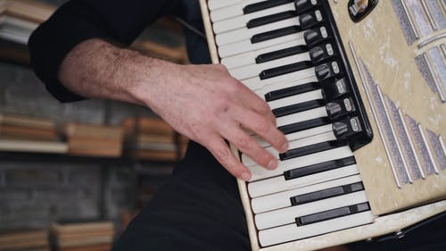 有关手, 手指, 手风琴的免费素材视频