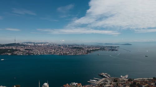 有关hyperlapse, 伊斯坦堡, 博斯普鲁斯海峡的免费素材视频