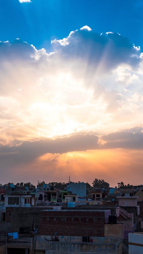 有关垂直视频, 多云的, 天空的免费素材视频