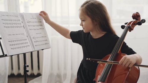 有关儿童, 大提琴, 大提琴弓的免费素材视频