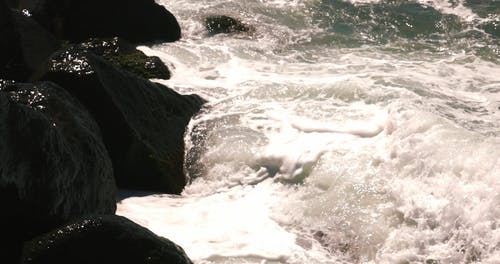 有关大浪, 天性, 岩石的免费素材视频