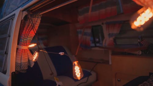 有关公路旅行, 吊灯, 后座的免费素材视频