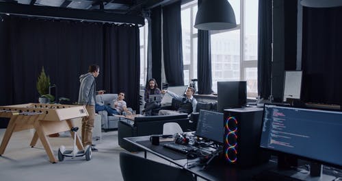 有关休闲时光, 雇员, 创意办公室的免费素材视频