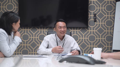 有关团队, 工作的, 会话的免费素材视频